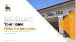 Hussian College-Los Angeles Resume Templat PPT