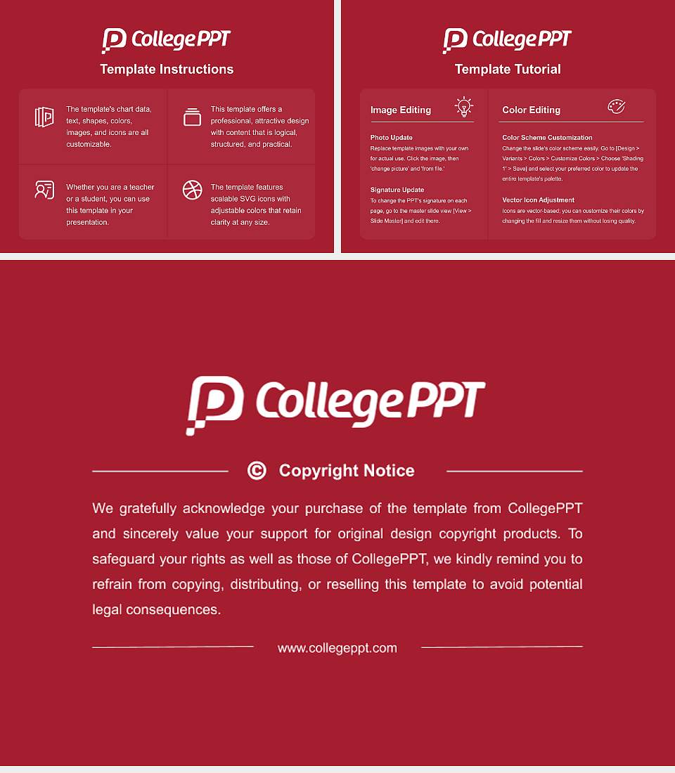 Indiana Wesleyan University-Marion Course/Courseware Creation PPT Template4:3 ratio PPT effect preview image5