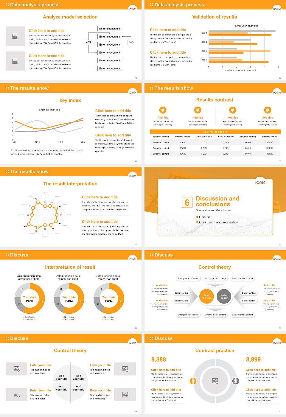 Idaho College of Osteopathic Medicine Graduation Thesis Defense PPT Template16:9 ratio PPT effect preview image5
