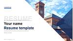 Hampton University Resume Templat PPT