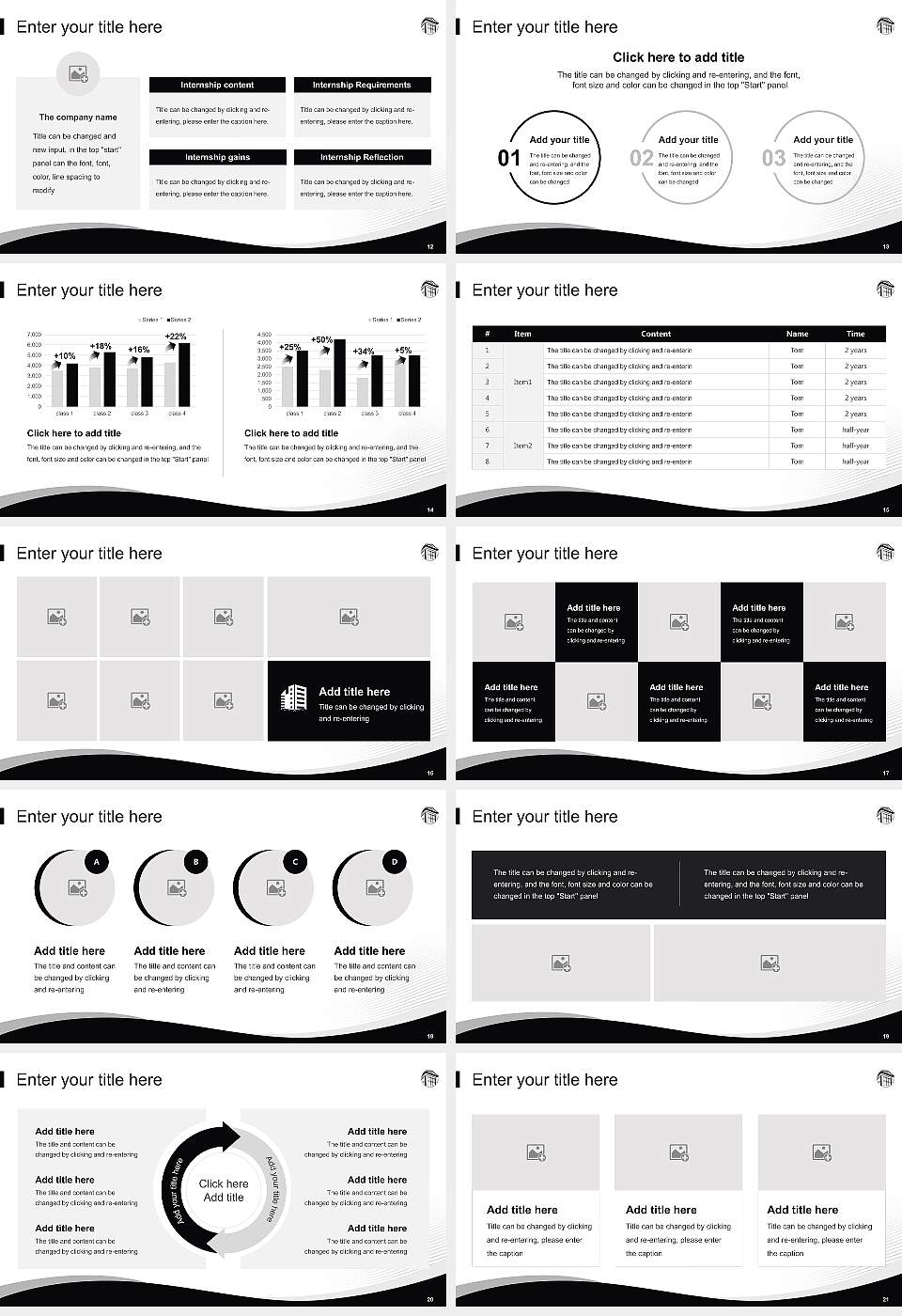 Harding University Lecture Sharing and Networking Event PPT Template16:9 ratio PPT effect preview image3