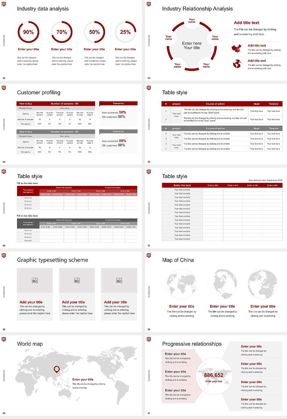 Hanover College Competition/Entrepreneurship Contest PPT Template16:9 ratio PPT effect preview image5