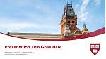 Harvard University Course/Courseware Creation PPT Template