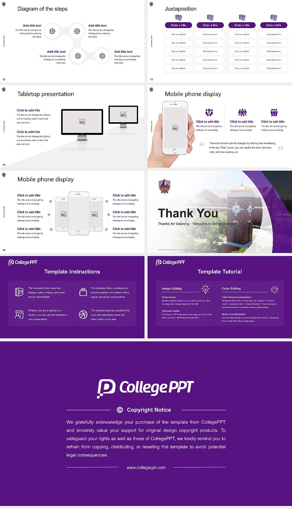 Hardin-Simmons University Competition/Entrepreneurship Contest PPT Template16:9 ratio PPT effect preview image9