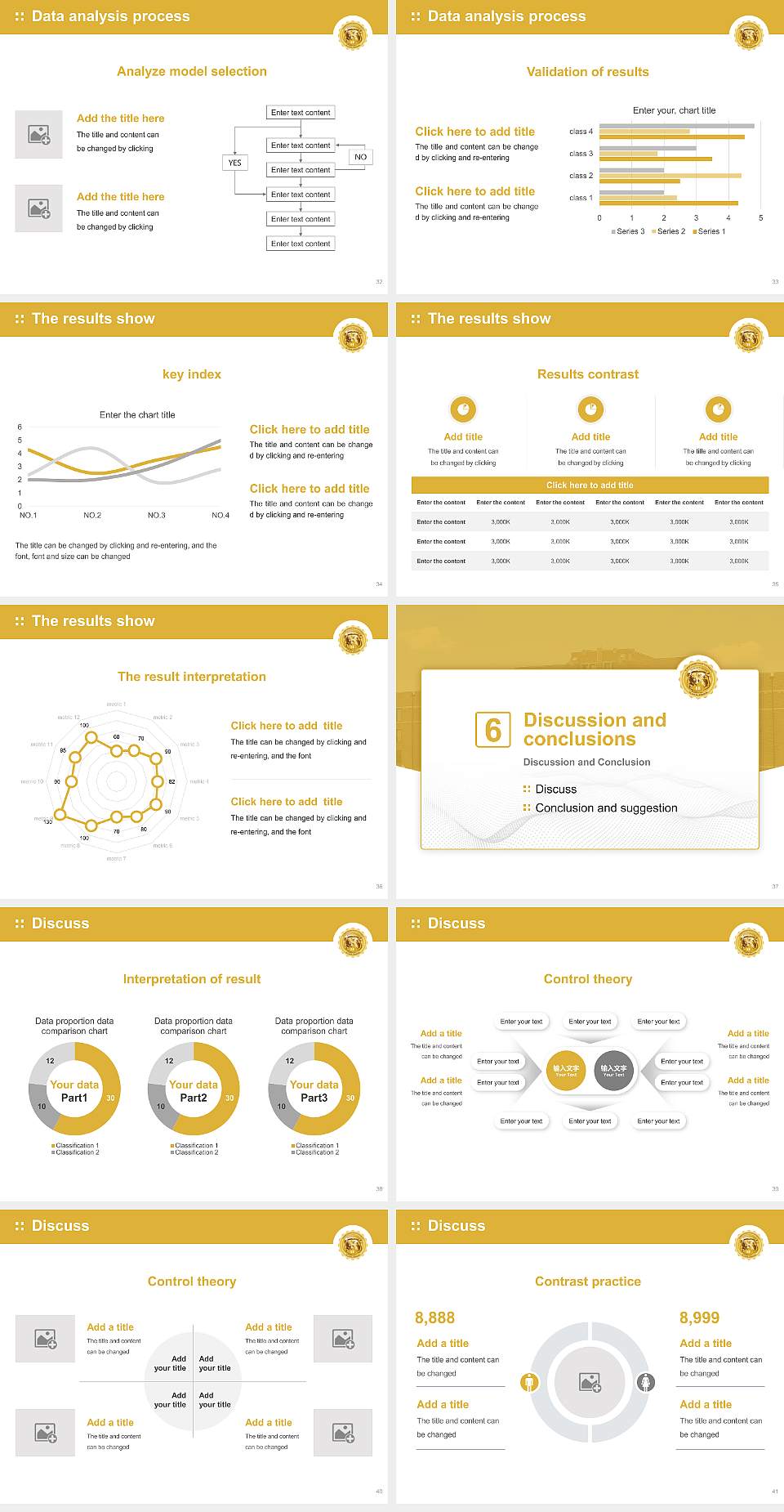 Harris-Stowe State University Graduation Thesis Defense PPT Template4:3 ratio PPT effect preview image5