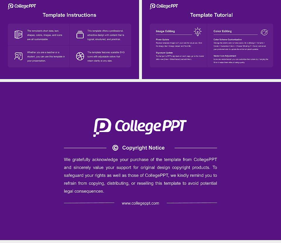 Hardin-Simmons University Course/Courseware Creation PPT Template16:9 ratio PPT effect preview image5