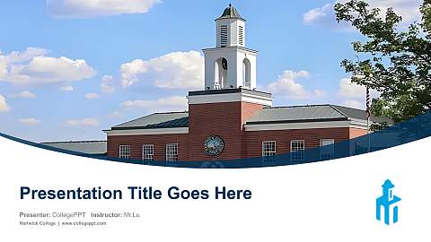Hartwick College Course/Courseware Creation PPT Template