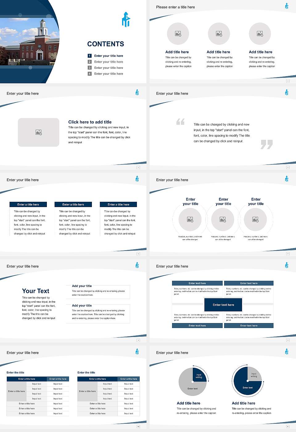 Hartwick College Course/Courseware Creation PPT Template16:9 ratio PPT effect preview image2