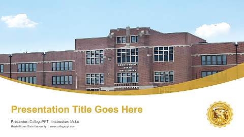 Harris-Stowe State University Course/Courseware Creation PPT Template