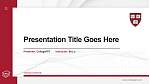 Harvard University Thesis Proposal/Graduation Defense PPT Template