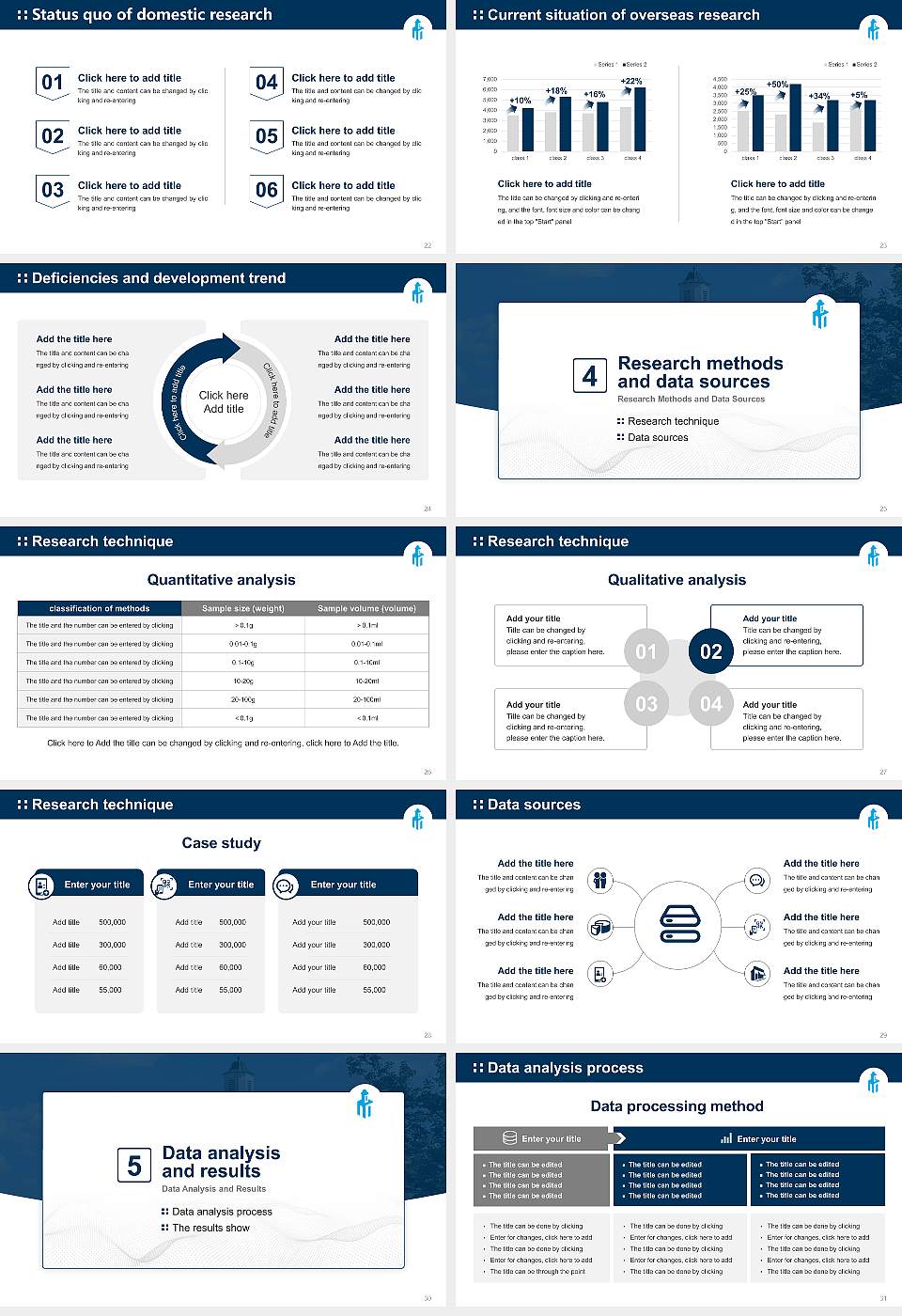 Hartwick College Graduation Thesis Defense PPT Template16:9 ratio PPT effect preview image4