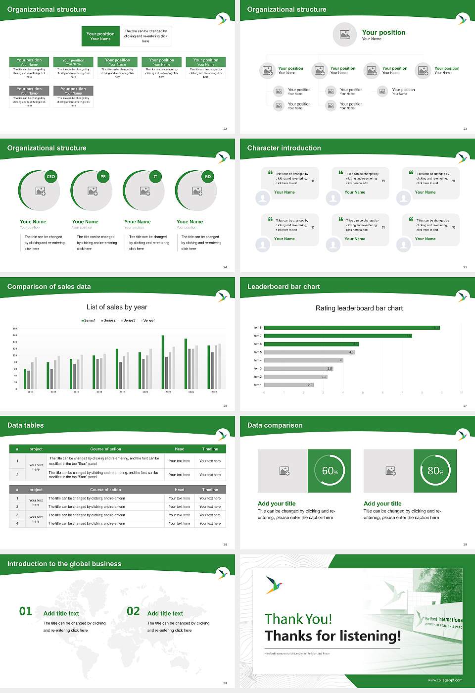 Hartford International University for Religion and Peace Academic Presentation/Research Findings Report PPT Template16:9 ratio PPT effect preview image4