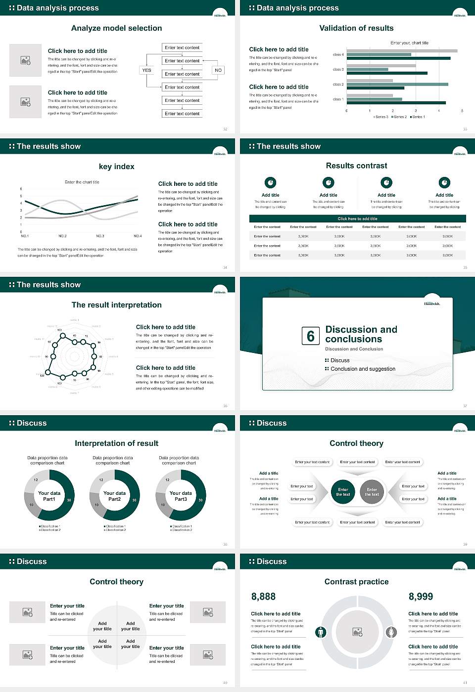 California State Polytechnic University, Humboldt Graduation Thesis Defense PPT Template16:9 ratio PPT effect preview image5