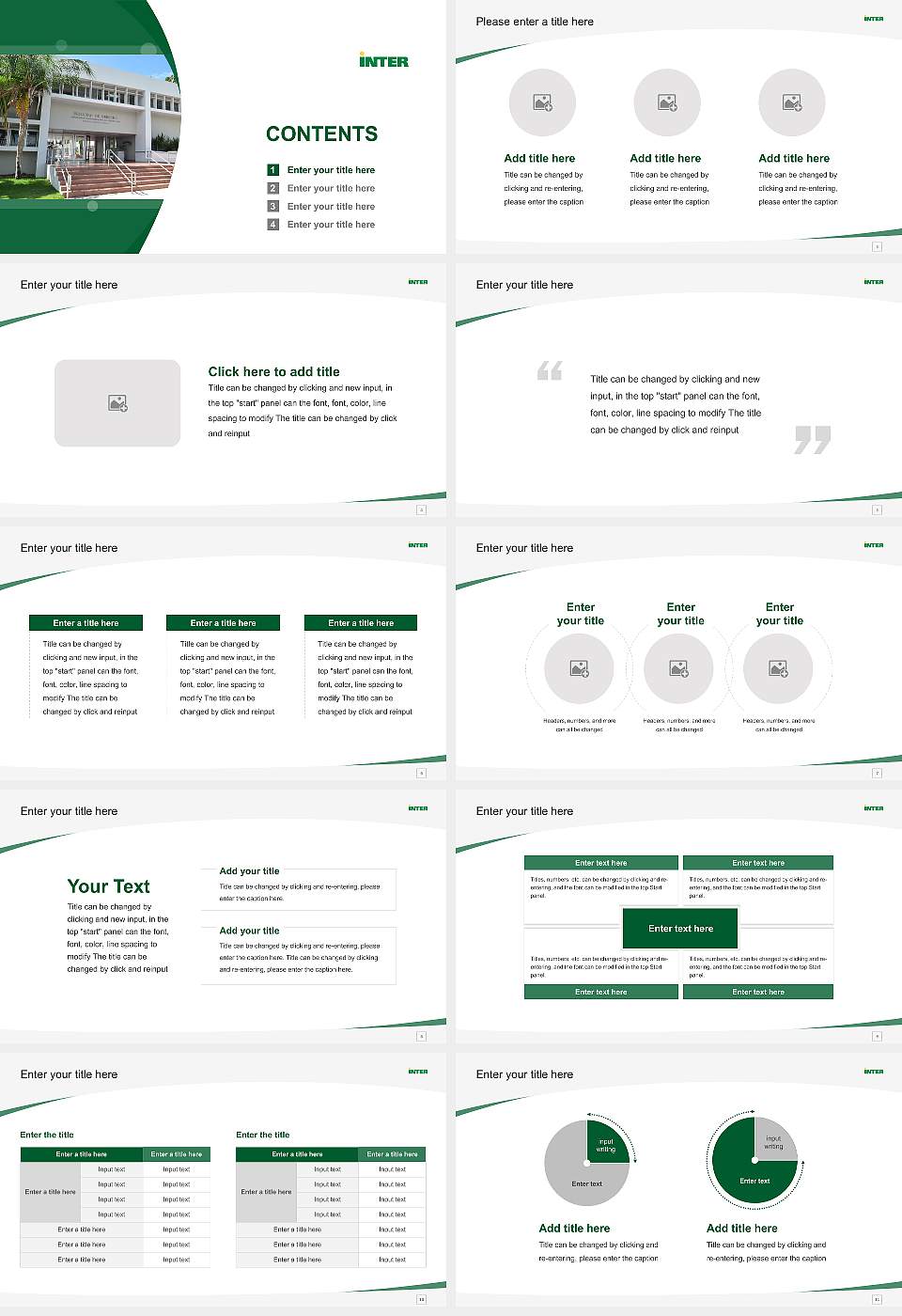 Inter American University of Puerto Rico-School of Law Course/Courseware Creation PPT Template16:9 ratio PPT effect preview image2
