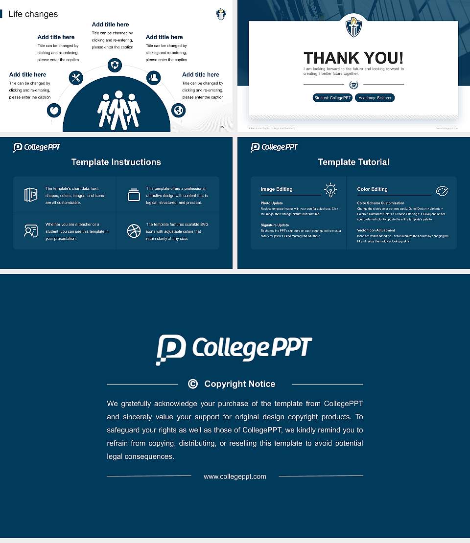 International Baptist College and Seminary National Scholarship Defense PPT Template16:9 ratio PPT effect preview image4