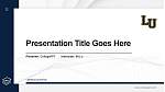 Lakeland University Thesis Proposal/Graduation Defense PPT Template