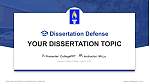 堪萨斯基督教学院论文答辩PPT模板