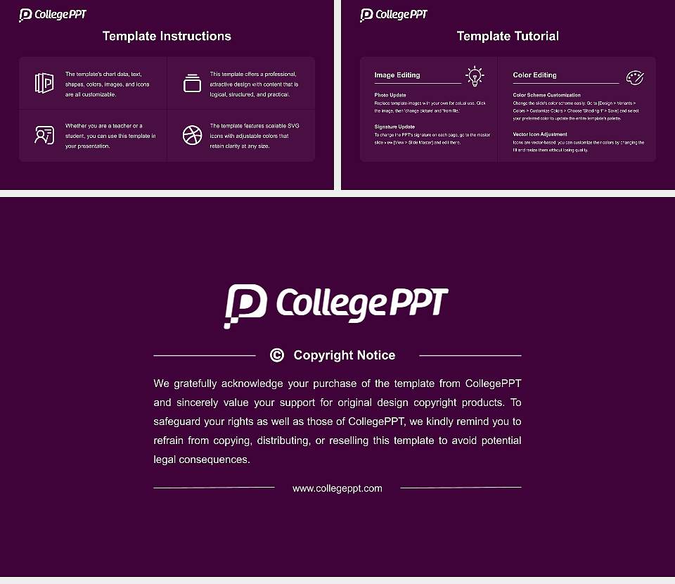 Kuyper College Academic Presentation/Research Findings Report PPT Template16:9 ratio PPT effect preview image5