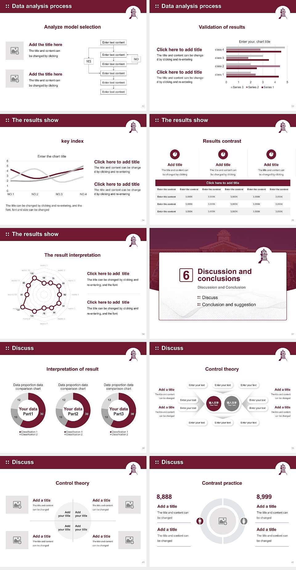 Kutztown University of Pennsylvania Graduation Thesis Defense PPT Template4:3 ratio PPT effect preview image5