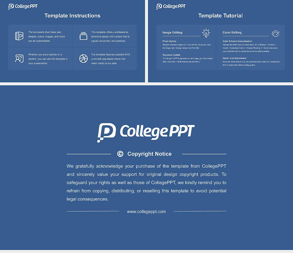Lake Erie College of Osteopathic Medicine Academic Presentation/Research Findings Report PPT Template16:9 ratio PPT effect preview image5