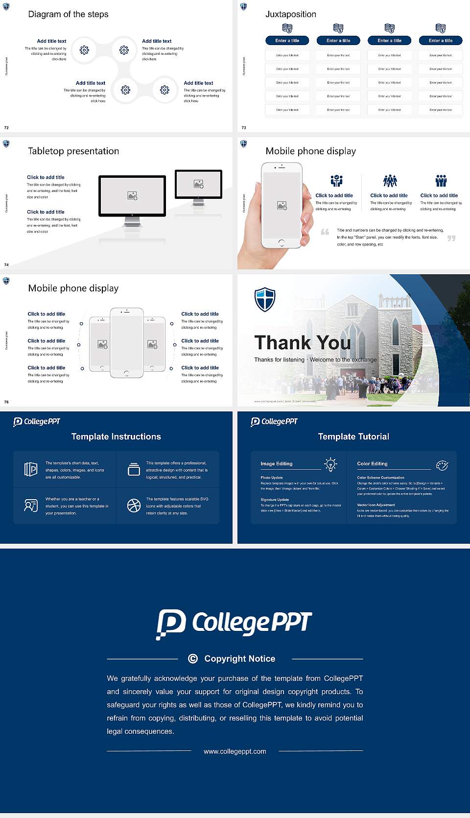 John Brown University Competition/Entrepreneurship Contest PPT Template16:9 ratio PPT effect preview image9