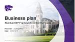 Kansas State University Wettbewerb Powerpoint Vorlage
