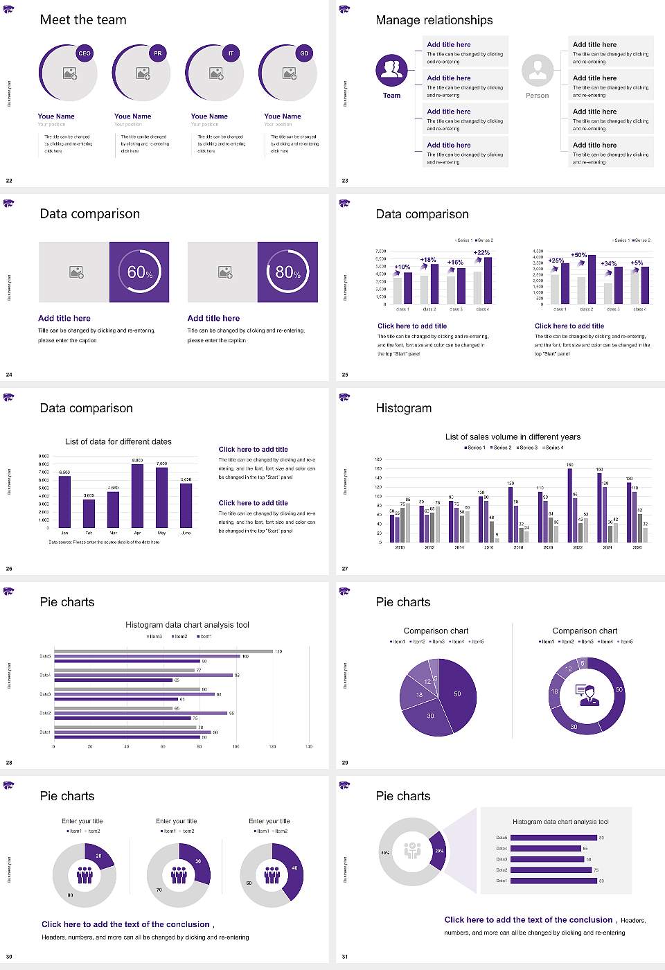 Kansas State University Competition/Entrepreneurship Contest PPT Template16:9 ratio PPT effect preview image4