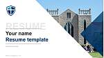 John Brown University Resume PPT Template