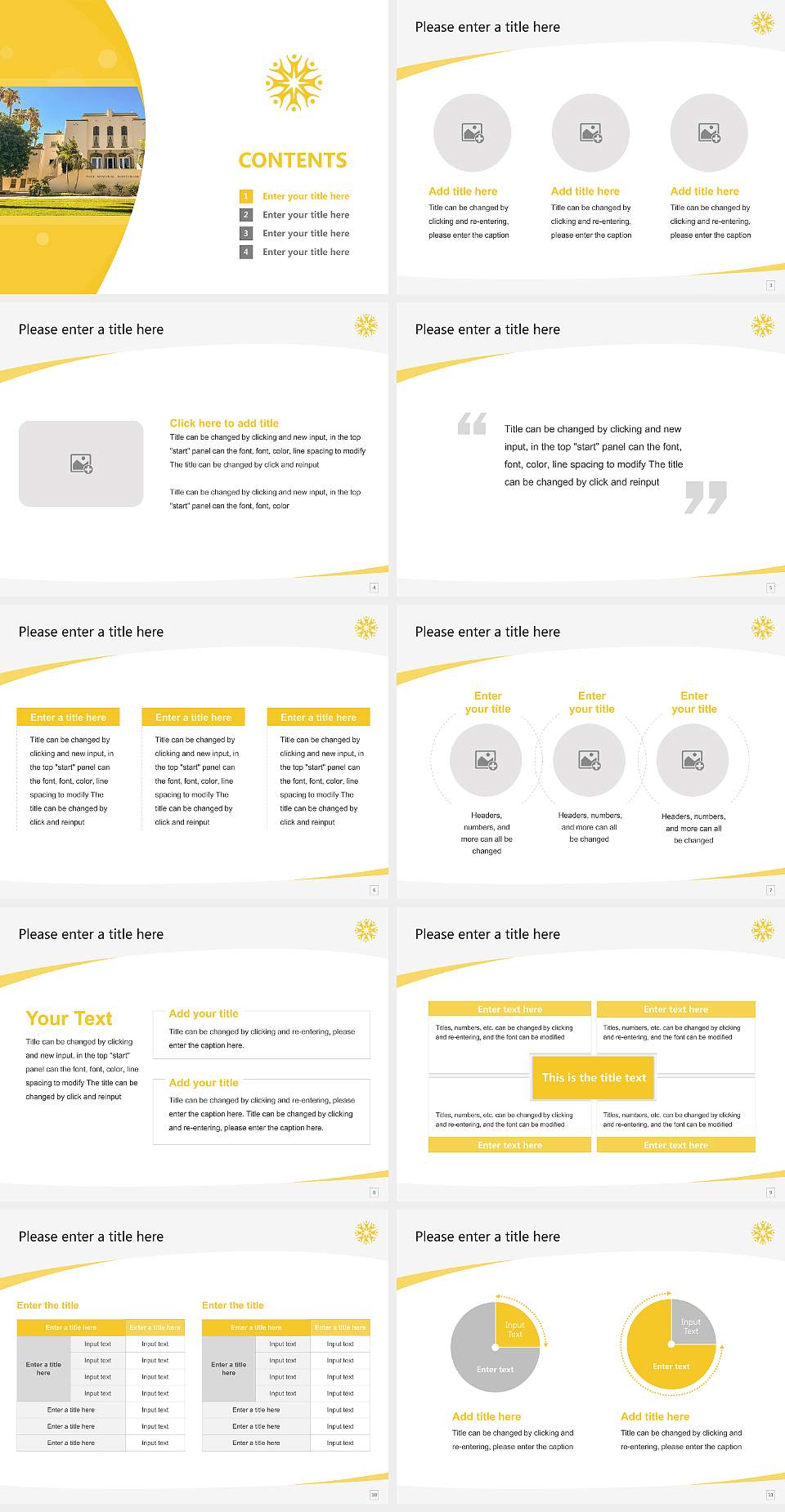 La Sierra University Course/Courseware Creation PPT Template4:3 ratio PPT effect preview image2