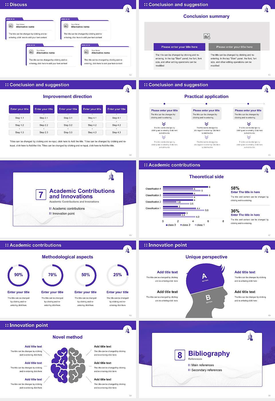 Kentucky Wesleyan College Graduation Thesis Defense PPT Template16:9 ratio PPT effect preview image6