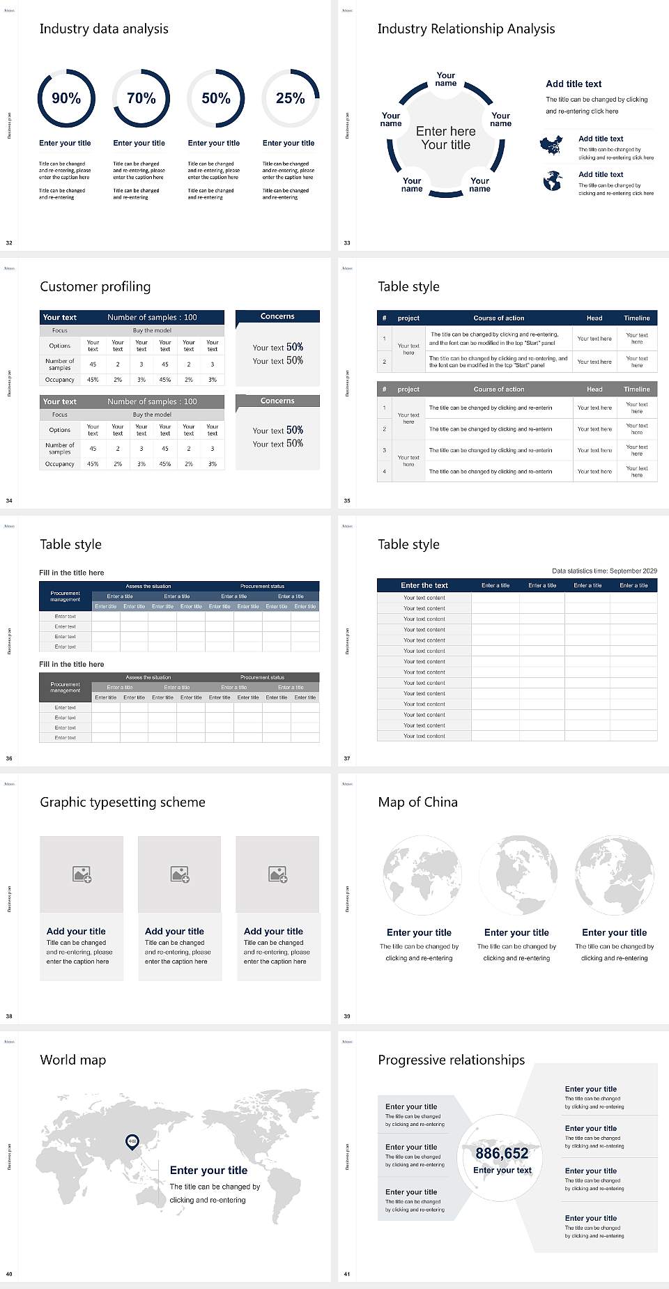 Johnson University Competition/Entrepreneurship Contest PPT Template4:3 ratio PPT effect preview image5