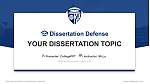 Johns Hopkins University Graduation Thesis Defense PPT Template