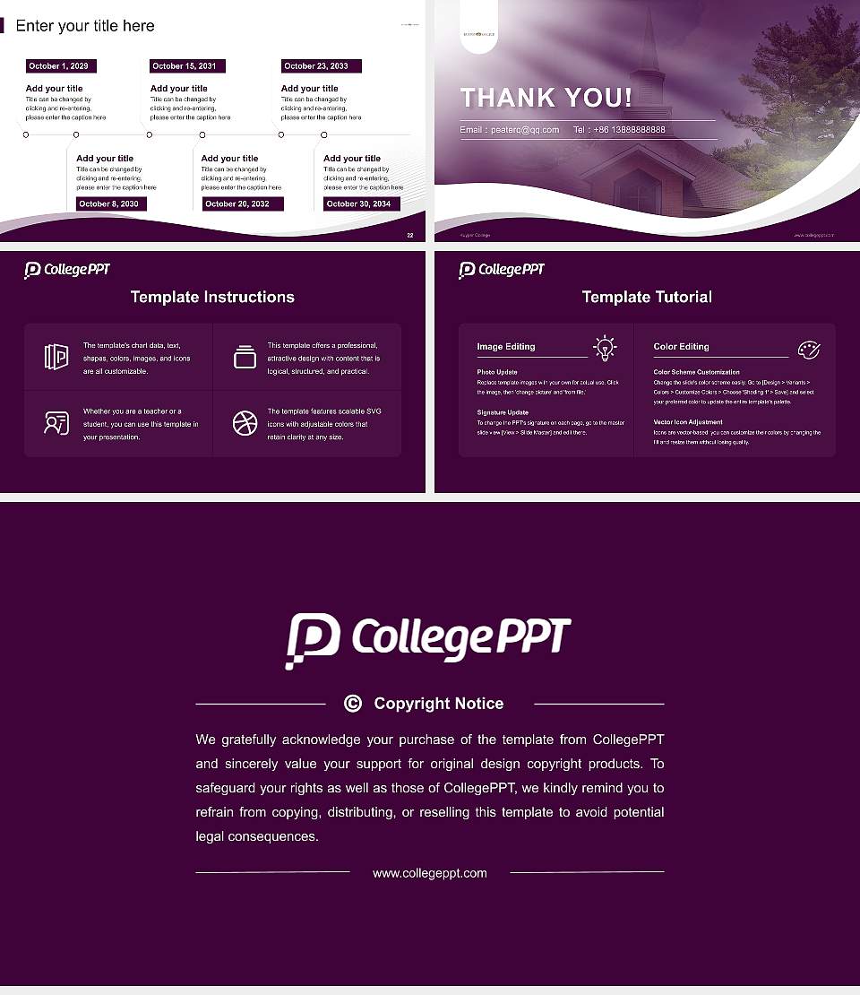 Kuyper College Lecture Sharing and Networking Event PPT Template16:9 ratio PPT effect preview image4
