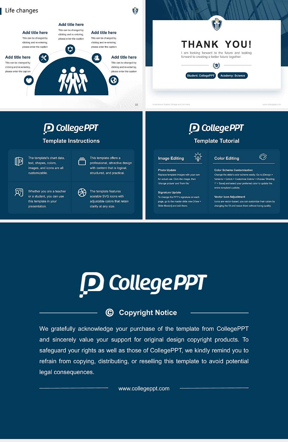 International Baptist College and Seminary National Scholarship Defense PPT Template4:3 ratio PPT effect preview image4