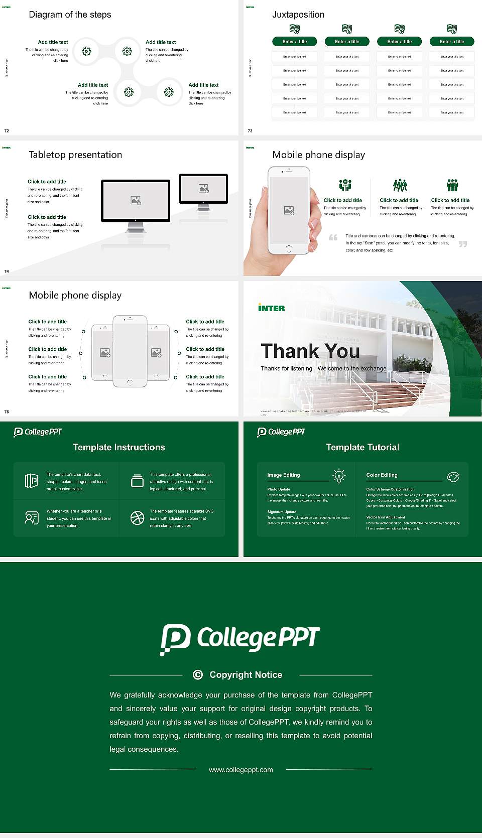 Inter American University of Puerto Rico-School of Law Competition/Entrepreneurship Contest PPT Template16:9 ratio PPT effect preview image9