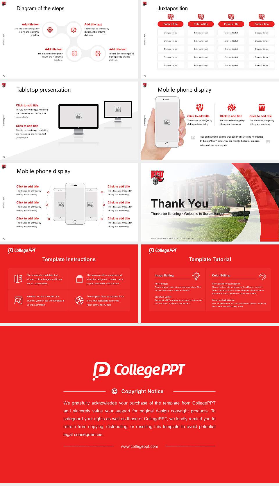 Kentucky Christian University Competition/Entrepreneurship Contest PPT Template16:9 ratio PPT effect preview image9
