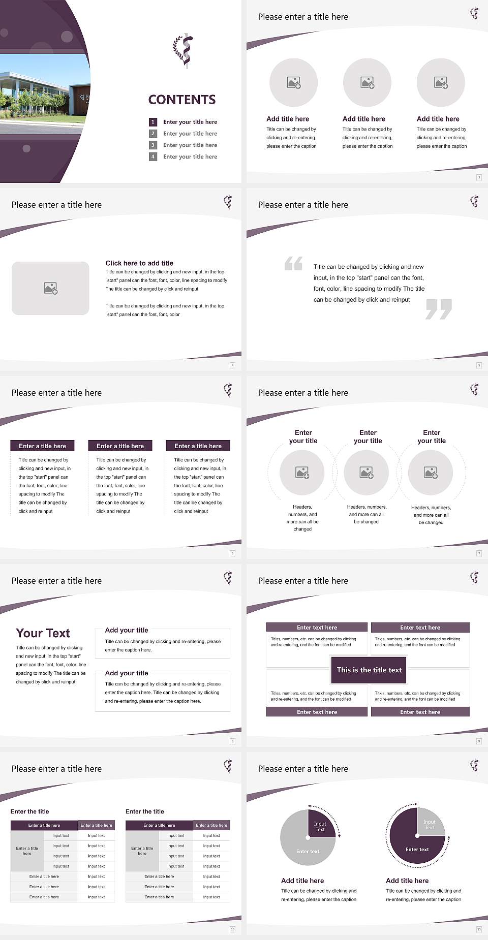 Kansas City University of Medicine and Biosciences-Joplin Course/Courseware Creation PPT Template4:3 ratio PPT effect preview image2