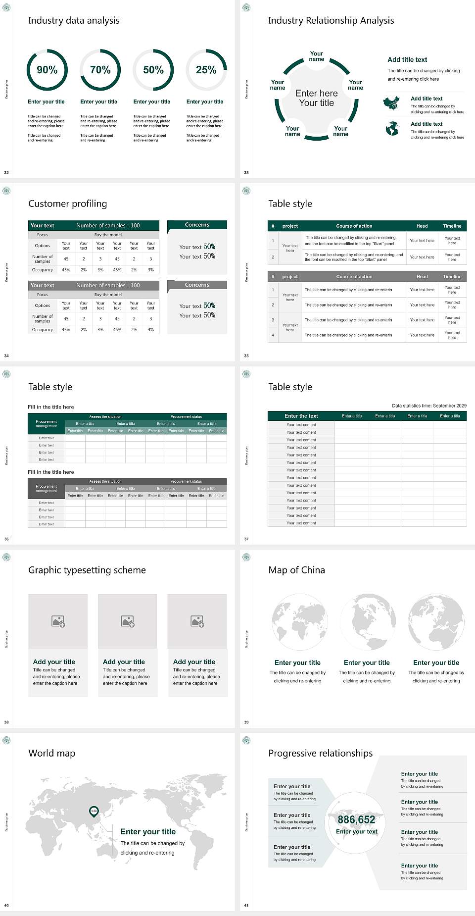 Jacksonville University Competition/Entrepreneurship Contest PPT Template4:3 ratio PPT effect preview image5