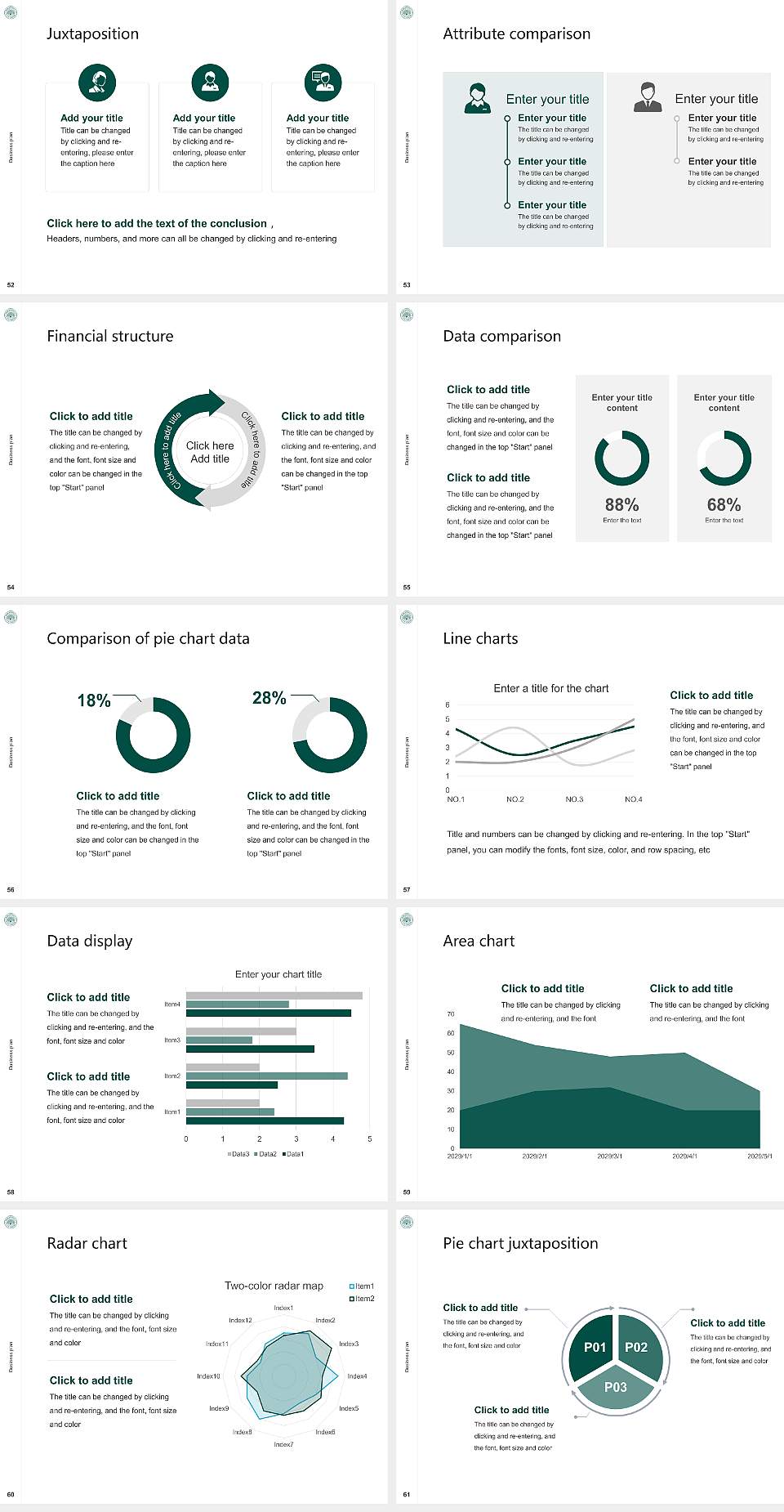 Jacksonville University Competition/Entrepreneurship Contest PPT Template4:3 ratio PPT effect preview image7