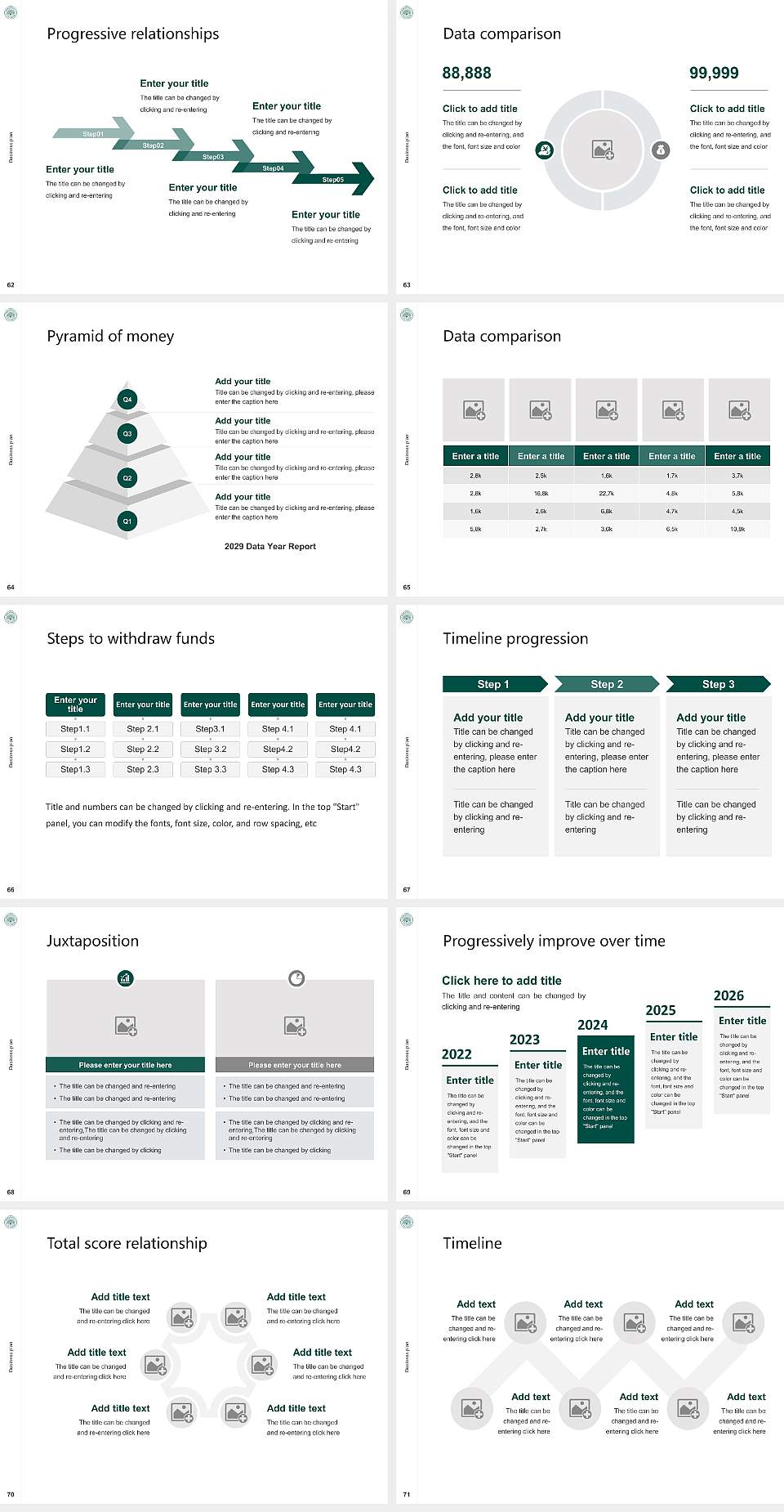 Jacksonville University Competition/Entrepreneurship Contest PPT Template4:3 ratio PPT effect preview image8