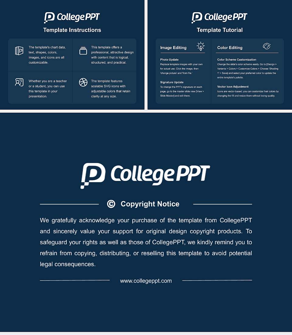 Keiser University-Ft Lauderdale Academic Presentation/Research Findings Report PPT Template4:3 ratio PPT effect preview image5