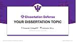 Iowa Wesleyan University Disputation Powerpoint Vorlage