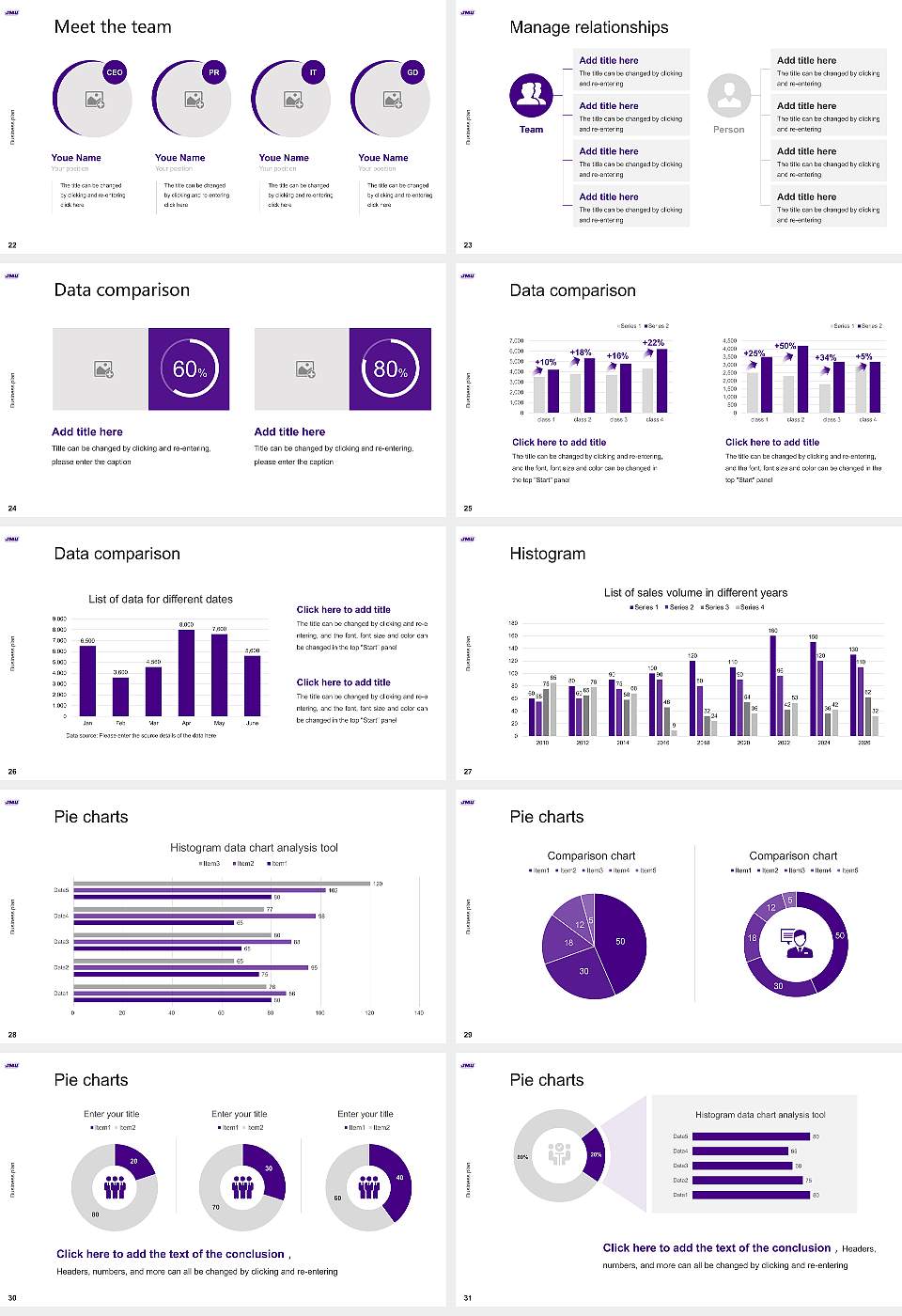 James Madison University Competition/Entrepreneurship Contest PPT Template16:9 ratio PPT effect preview image4