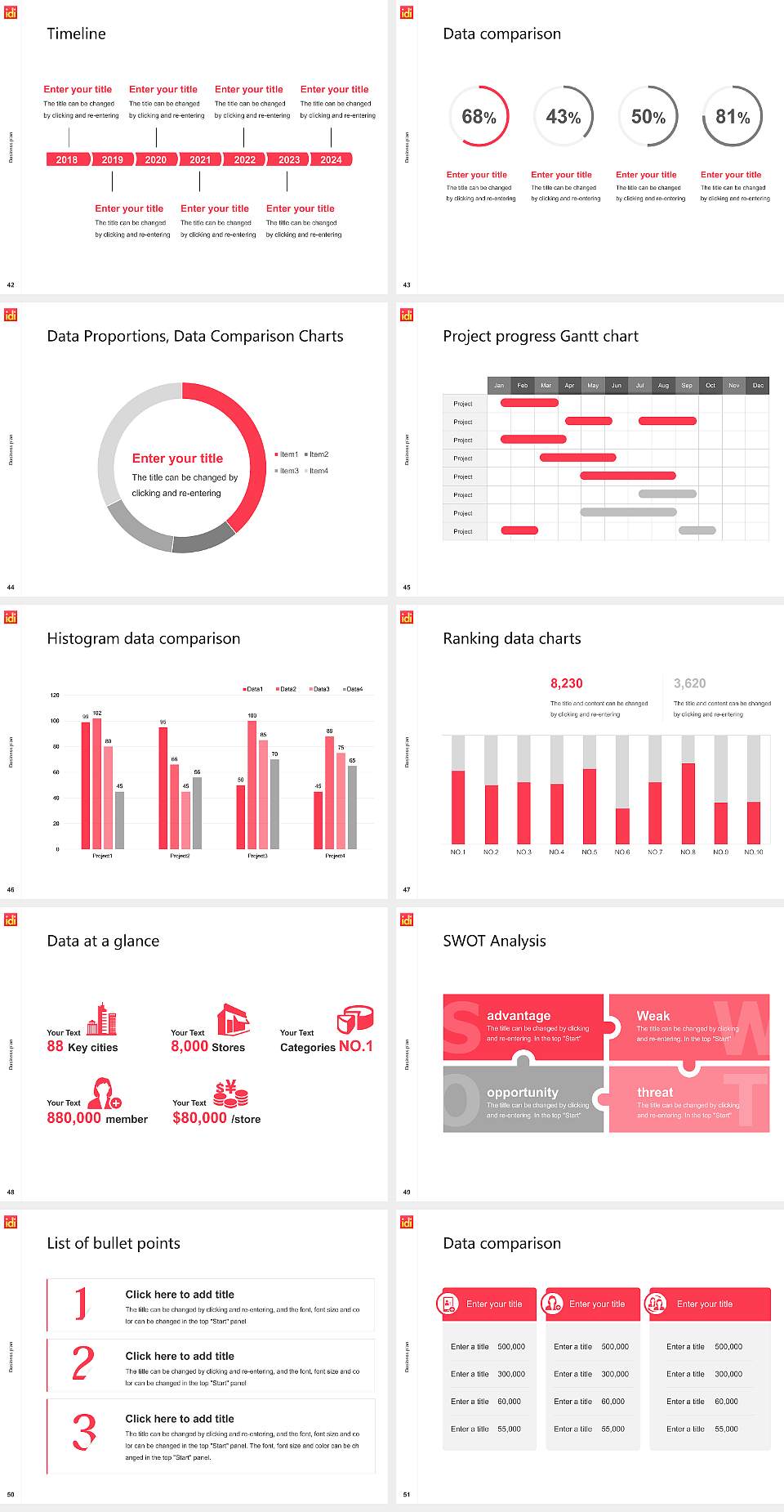 Interior Designers Institute Competition/Entrepreneurship Contest PPT Template4:3 ratio PPT effect preview image6