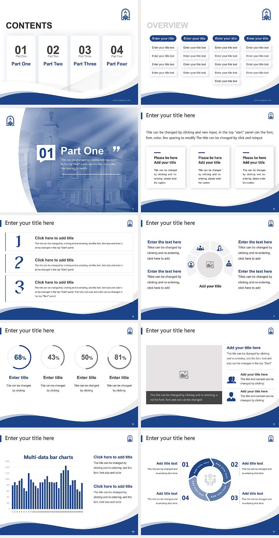 King University Lecture Sharing and Networking Event PPT Template4:3 ratio PPT effect preview image2