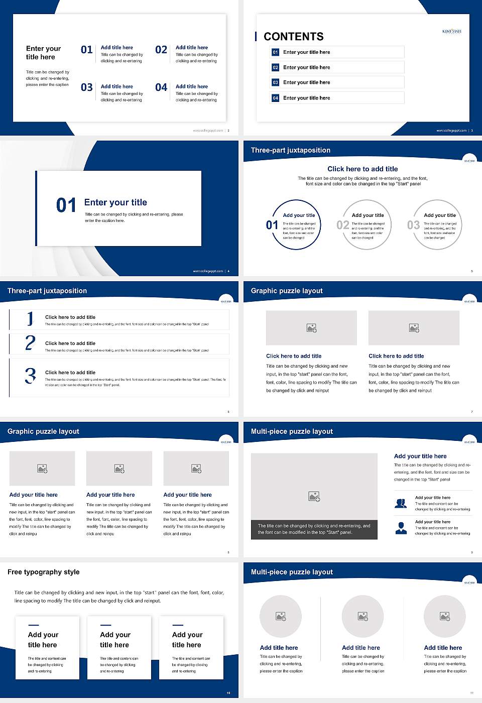 Kent State University at Kent Academic Presentation/Research Findings Report PPT Template16:9 ratio PPT effect preview image2