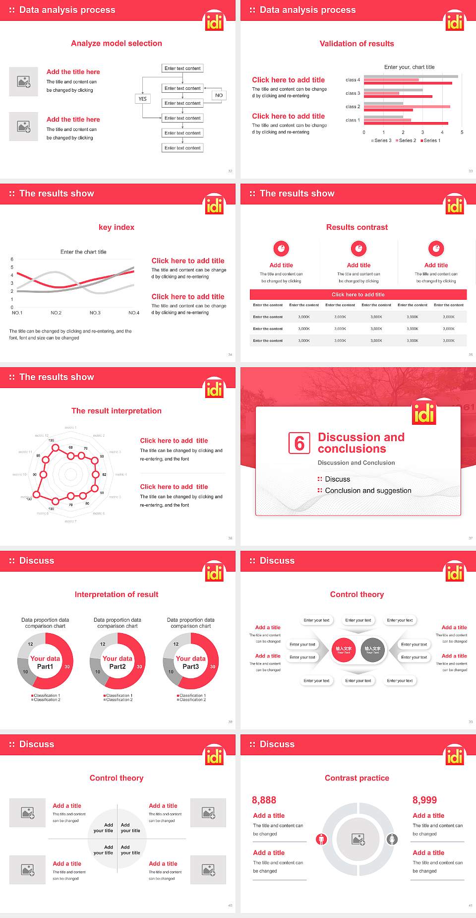 Interior Designers Institute Graduation Thesis Defense PPT Template4:3 ratio PPT effect preview image5