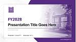 Kansas Wesleyan University Akademisch Powerpoint Vorlage