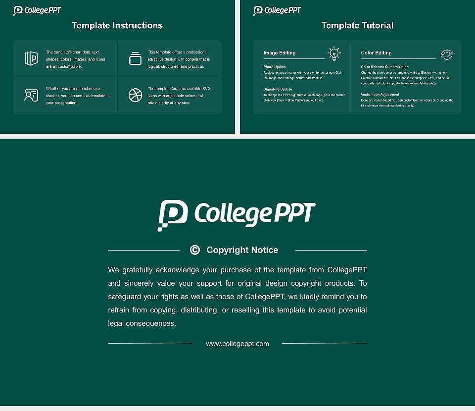 Jacksonville University Academic Presentation/Research Findings Report PPT Template16:9 ratio PPT effect preview image5