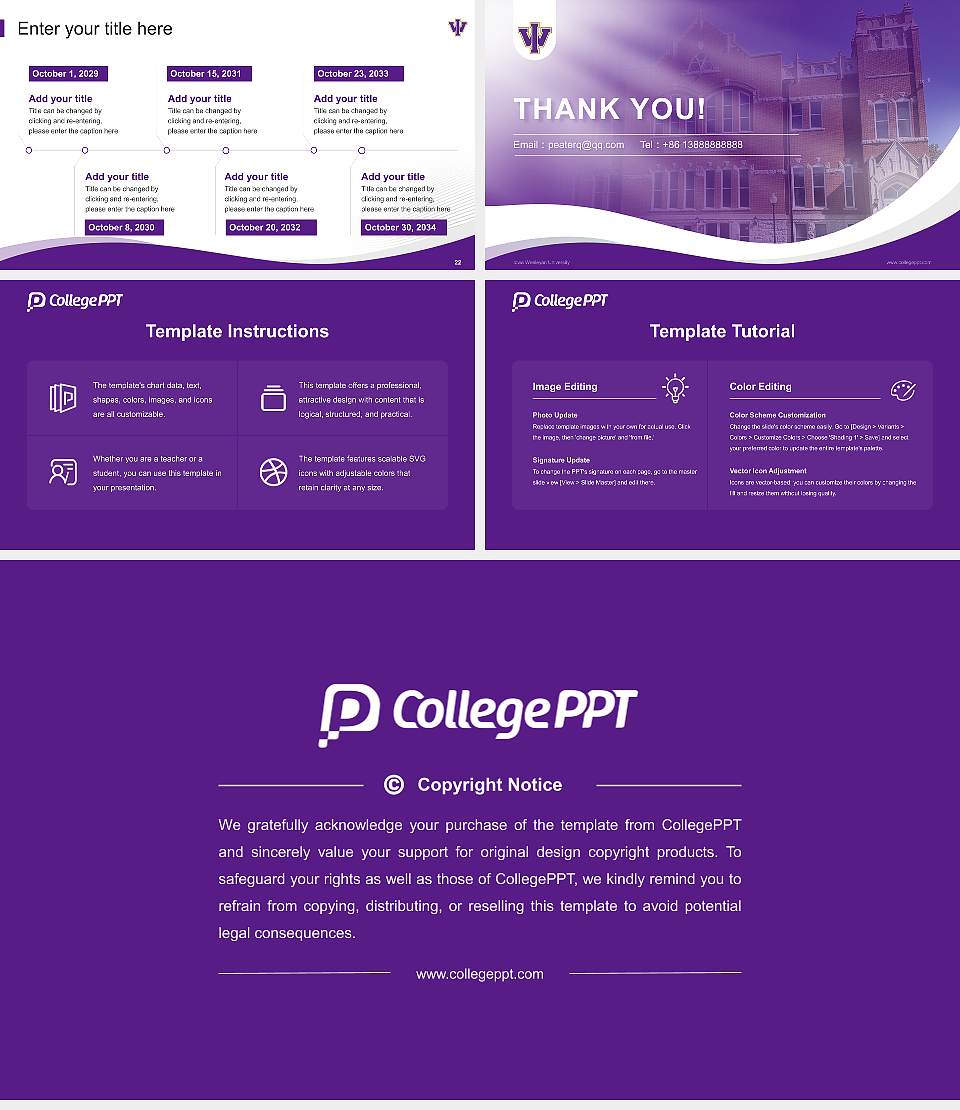 Iowa Wesleyan University Lecture Sharing and Networking Event PPT Template16:9 ratio PPT effect preview image4